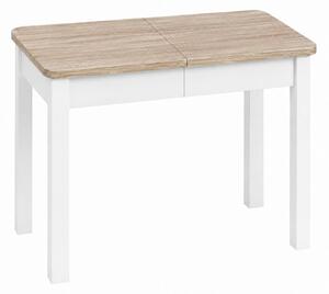 Stół 60x80/330 cm prostokątny rozkładany, blat zaowalony 3,6 cm, nogi i calgi Drewniane „ Kwadratowe ” I ArtDHome
