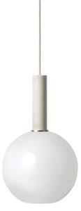 Ferm LIVING - Collect Lampa Wisząca Opal Sphere High Light Grey