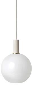 Ferm LIVING - Collect Lampa Wisząca Opal Sphere Low Light Grey