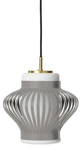 Warm Nordic - Opal Lamella Lampa Wisząca Sky Grey