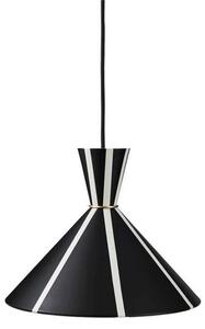 Warm Nordic - Bloom Stripe Lampa Wisząca Black Noir/Warm White
