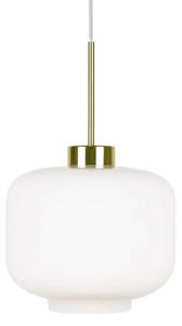Globen Lighting - Ritz Lampa Wisząca White/Brass
