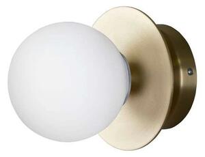 Globen Lighting - Art Deco Lampa Ścienna/Sufitowa IP44 Brushed Brass