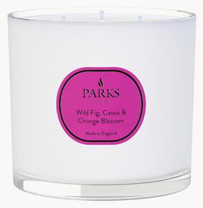Świeca zapachowa z trzema knotami Vintage Aromatherapy (dzika figa, czarna porzeczka & kwiat pomarańczy)
