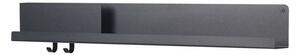 Muuto - Folded Shelves 96x13 Black