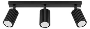 Czarna lampa punktowa 6,5x45 cm Gleam – Sollux