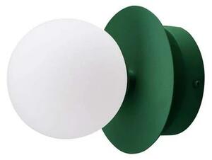 Globen Lighting - Art Deco Lampa Ścienna/Sufitowa IP44 Green/White