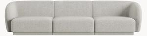 Sofa modułowa z szenilu Lionel (4-osobowa), S 266 cm