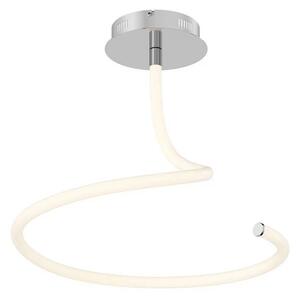 Lucande - Serpentina LED Lampa Sufitowa White/Chrome