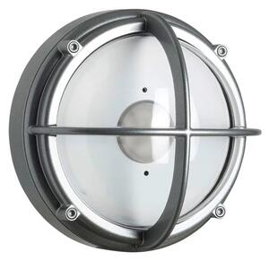 Louis Poulsen - Skot Ścienna Lampa/Lampa Sufitowa Ogrodowa LED Przezroczysta/Aluminium Louis P