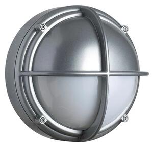 Louis Poulsen - Skot Zewnętrzna Lampa Ścienna LED Opalizowane Pół Klosza Aluminium Louis Pouls