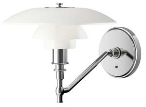 Louis Poulsen - PH 3/2 Lampa Ścienna Hardwired SW White Opal Glass