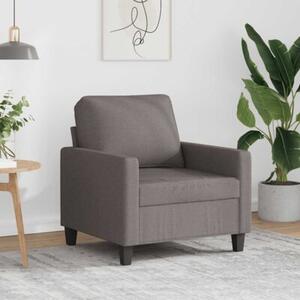 Fotel, taupe, 60 cm, obity tkaninÄ