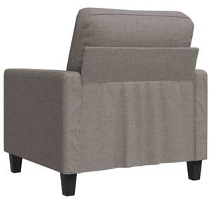 Fotel, taupe, 60 cm, obity tkaninÄ