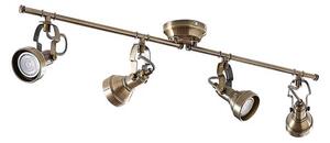 Lindby - Perseas 6 Lampa Sufitowa Antique Brass