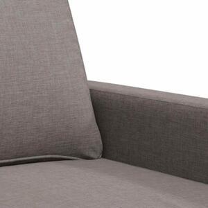 Fotel, taupe, 60 cm, obity tkaninÄ