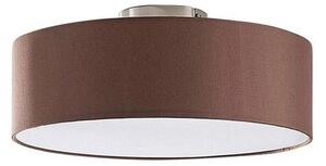 Lindby - Sebatin Lampa Sufitowa Ø40 Brown/White/Nickel