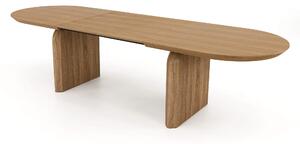 MebleMWM Stół rozkładany CHANDLER 200/300x95 Dąb natural