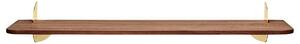 AYTM - Aedes Półka L80 Walnut/Złoty