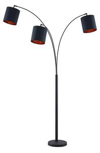 Lindby - Nanika Lampa Podłogowa Black/Gold