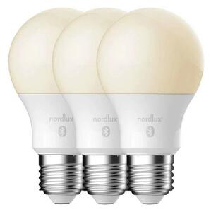 Nordlux - Żarówka Smart 7W (20-900lm) 2200-6500K Dim. White 3-pack E27