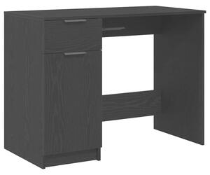 Biurko czarny dÄ b 100 x 50 x 75 cm materiaÅ drewnopochodny
