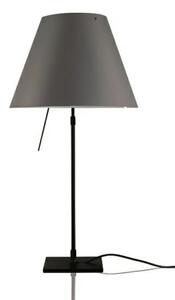 Luceplan - Costanza Lampa Stołowa ze Ściemniaczem Czarno/Concrete Grey