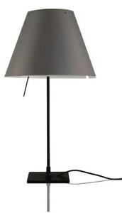 Luceplan - Costanzina Lampa Stołowa Czarno/Concrete Grey