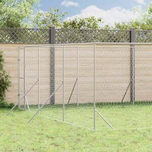 Kojec zewnętrzny dla psa, 6x14x2 m, stal galwanizowana