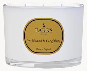 Ręcznie wykonana świeca zapachowa z trzema knotami Vintage Aromatherapy (drzewo sandałowe, ylang-ylang & ciepły bursztyn)