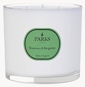 Ręcznie wykonana świeca zapachowa z trzema knotami Vintage Aromatherapy (rozmaryn, bergamotka & lawenda)