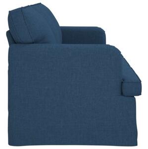 ModuÅowa kanapa nowoczesna w kolorze niebieskim z ergonomicznym designem
