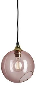 DESIGN BY US - Ballroom Lampa Wisząca Pink/Rose ze Złotym Gniazdem Żarówki