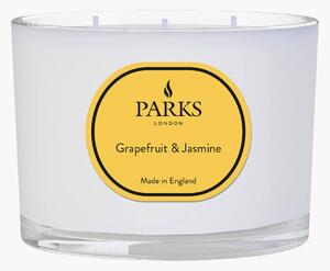 Ręcznie wykonana świeca zapachowa z trzema knotami Vintage Aromatherapy (grejpfrut, jaśmin & białe piżmo)