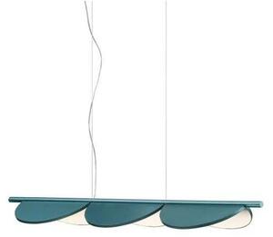FLOS - Almendra S3 Lampa Wisząca Bay Blue Metallized