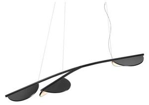 FLOS - Almendra S3 Y Short Lampa Wisząca Anthracite