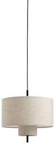 New Works - Margin Lampa Wisząca Beżowy Canvas Ø50
