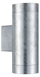 Nordlux - Tin Maxi Double Ścienna Lampa Ogrodowa Galvanized Steel