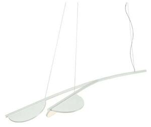 FLOS - Almendra S2 Y Short Lampa Wisząca Off-White