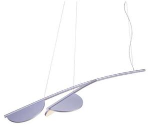 FLOS - Almendra S2 Y Short Lampa Wisząca Lilac Metallized