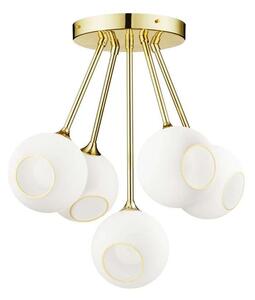 DESIGN BY US - Ballroom Molecule Lampa Wisząca White Snow/Gold