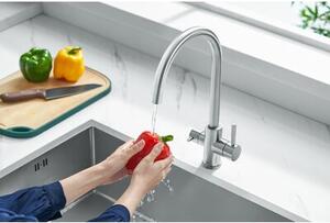 Bateria kuchenna trÃ³jdroÅ¼na PHILIPS ASH3511 10 Szczotkowane srebro