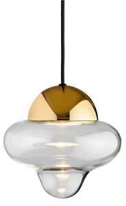 DESIGN BY US - Nutty XL Lampa Wisząca Clear/Gold