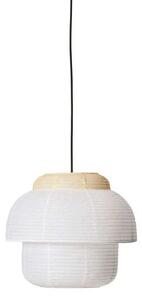 Made By Hand - Papier Double Lampa Wisząca Ø40 Soft Yellow