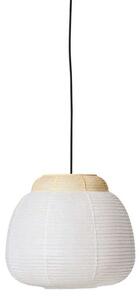 Made By Hand - Papier Single Lampa Wisząca Ø40 Soft Yellow