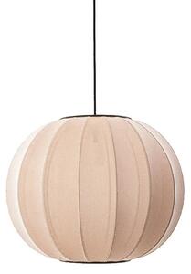 Made By Hand - Knit-Wit 45 Round Lampa Wisząca Piaskowy Stone