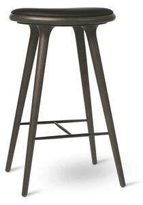 MATER - High Stołek barowy H74 Sirka Grey Stained Beech