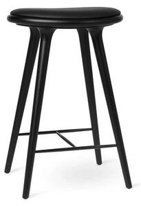 MATER - High Stołek barowy H69 Black Beech