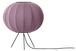 Made By Hand - Knit-Wit 45 Round Lampa Podłogowa Niska Burgundy