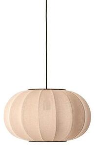Made By Hand - Knit-Wit 45 Oval Lampa Wisząca Piaskowy Stone